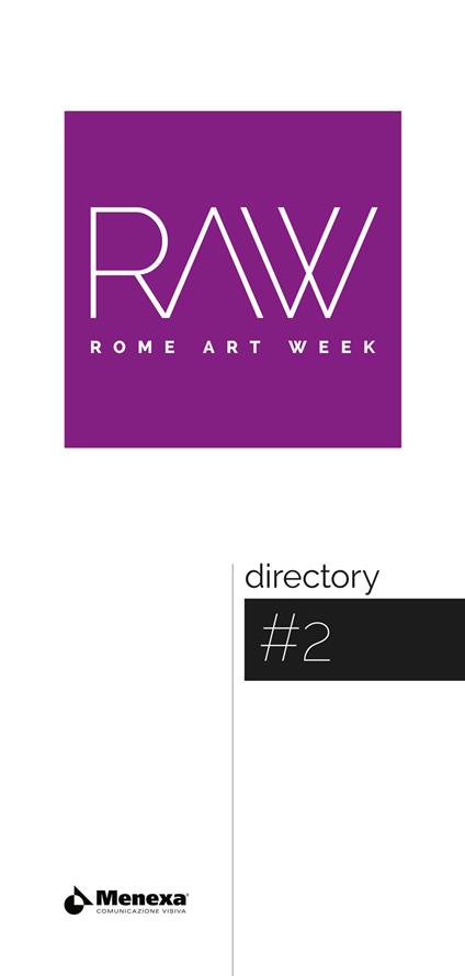 Rome art week directory. Ediz. italiana e inglese. Vol. 2 - Associazione Kou - copertina