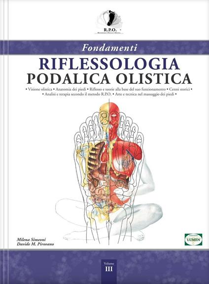 Fondamenti riflessologia podalica olistica - Milena Simeoni,Davide M. Pirovano - copertina