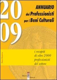 Annuario dei professionisti per i beni culturali - copertina