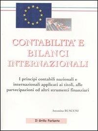 Contabilità e bilanci internazionali - Antonino Buscemi - copertina