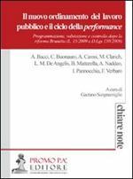 Il nuovo ordinamento del lavoro pubblico e il ciclo della performance