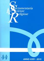 Sacramentaria e scienze religiose. Vol. 44