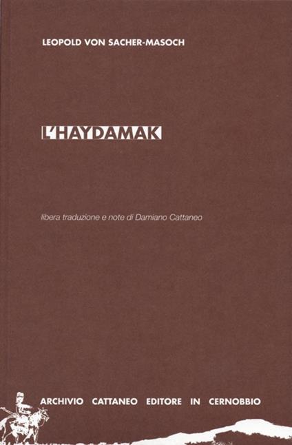 L' Haydamak - Leopold Sacher Masoch - copertina