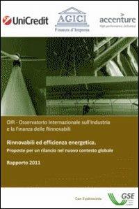 Rinnovabili ed efficienza energetica. Proposte per un rilancio nel nuovo contesto globale - copertina