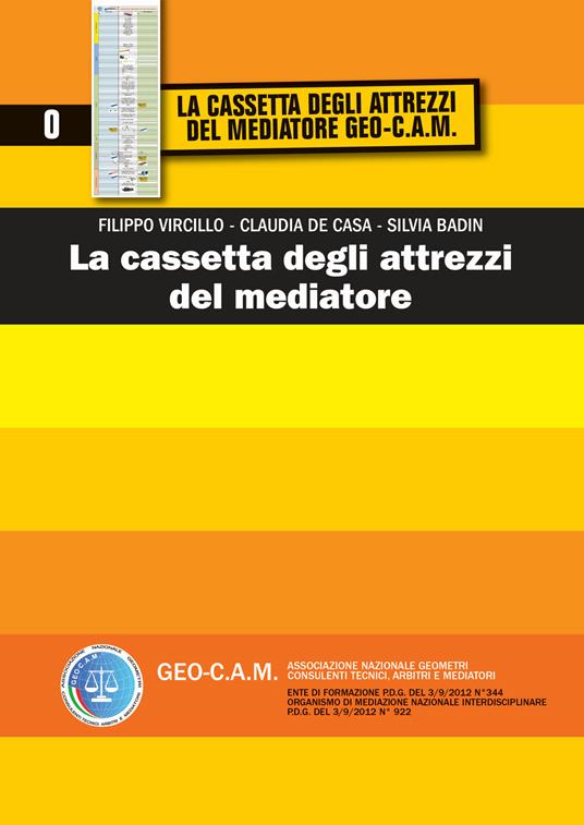 La cassetta degli attrezzi del mediatore - Filippo Vircillo,Claudia De Casa,Silvia Badin - copertina