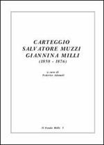 Carteggio Salvatore Muzzi-Giannina Milli (1858-1876)