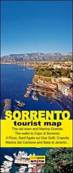 Sorrento. Mappa turistica completa di 9 passeggiate. 1: 5.000. Ediz. inglese