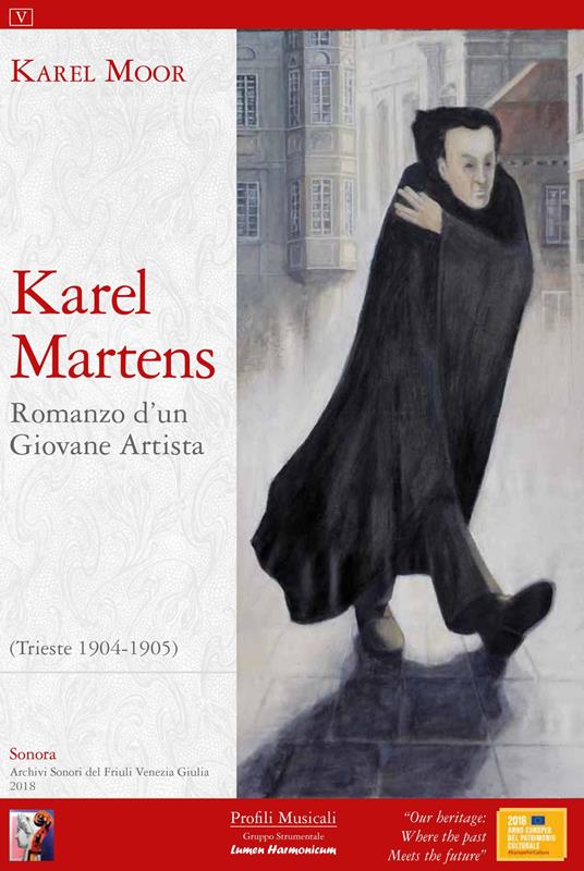 Karel Martens. Romanzo d'un giovane artista. Con CD-Audio - Karel Moor - copertina