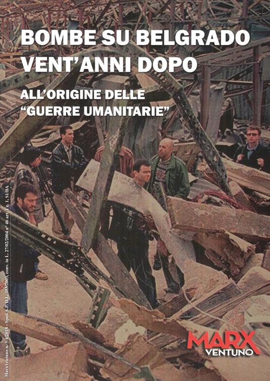 Bombe su Belgrado vent'anni dopo. All'origine delle «guerre umanitarie» - copertina