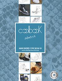 Man shoes F/W 2018-19. Coolbook sketch. Ediz. italiana e inglese. Con CD-ROM - copertina