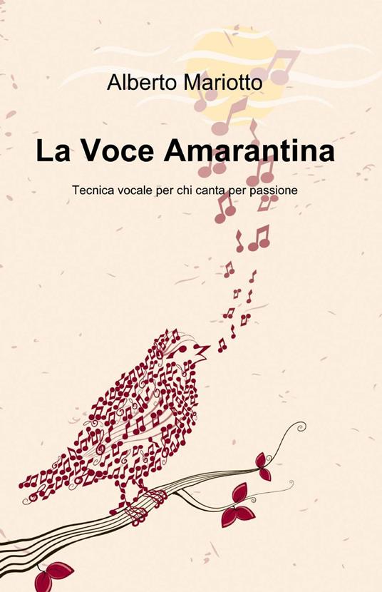 La voce amarantina - Alberto Mariotto - copertina