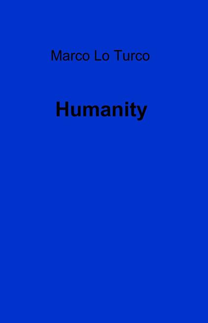 Humanity - Marco Lo Turco - copertina