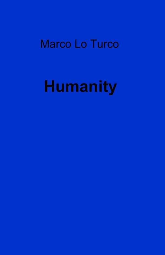 Humanity - Marco Lo Turco - copertina