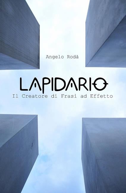 Lapidario - Angelo Rodà - copertina