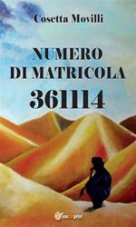 Numero di matricola 361114