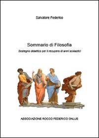 Sommario di filosofia - Salvatore Federico - copertina