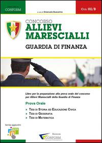 Concorso allievi marescialli. Guardia di Finanza. Prova orale - copertina