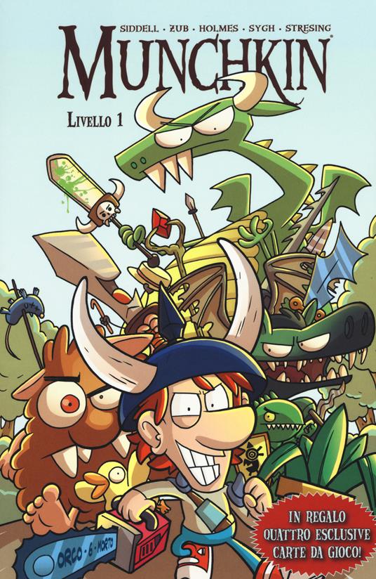 Munchkin. Con gadget. Vol. 1 - copertina