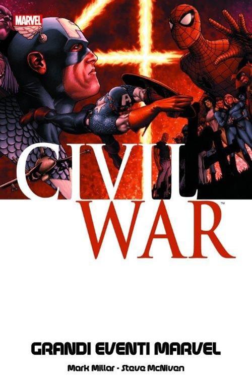 Civil war - Mark Millar,Steve McNiven - copertina