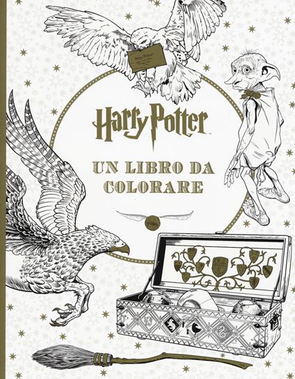 Harry Potter. Un libro da colorare. Ediz. illustrata - copertina