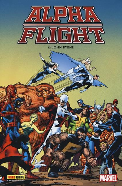 Alpha Flight - John Byrne - copertina