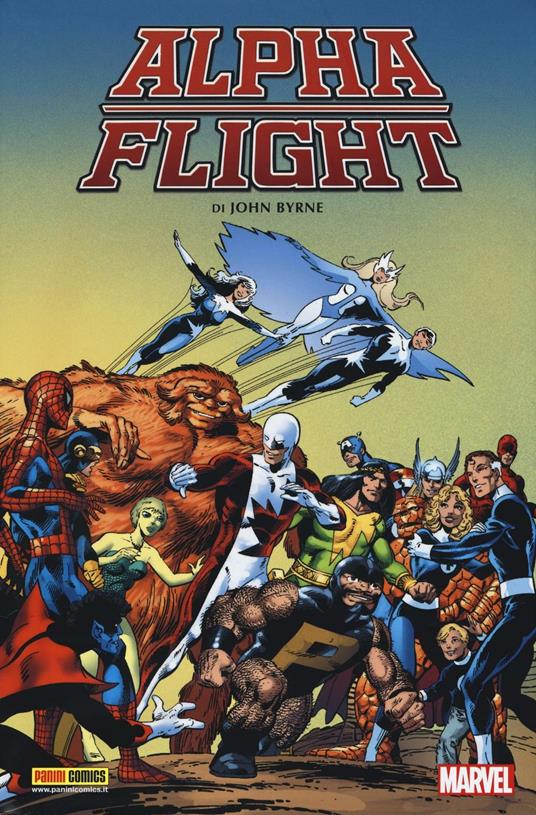 Alpha Flight - John Byrne - copertina