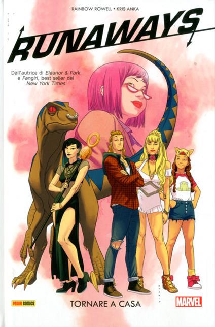 Tornare a casa. Runaways. Vol. 1 - Kris Anka,Rainbow Rowell - copertina