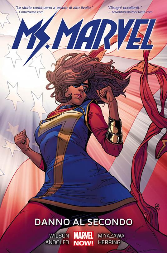 Danno al secondo. Ms. Marvel. Vol. 7 - G. Willow Wilson - copertina