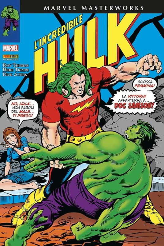 L' incredibile Hulk. Vol. 7 - Roy Thomas,Herb Trimpe,Dick Ayers - copertina