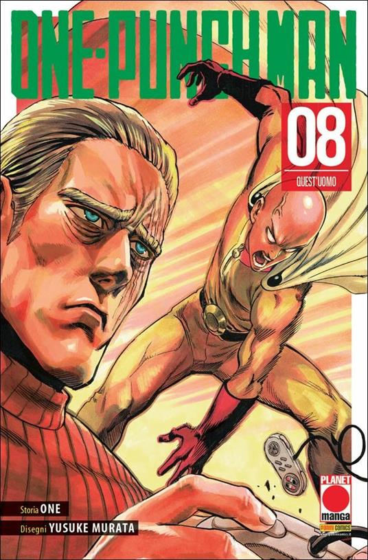 One-Punch Man. Vol. 8: Quest'uomo - One - copertina