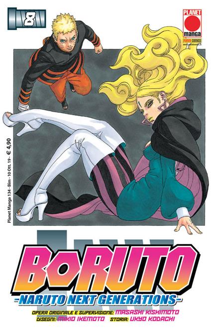 Boruto. Naruto next generations. Vol. 8 - Masashi Kishimoto,Ukyo Kodachi - copertina