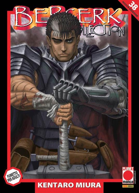 Berserk collection. Serie nera. Nuova ediz.. Vol. 38 - Kentaro Miura - copertina