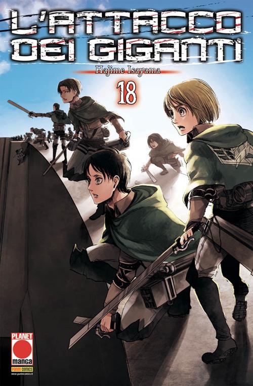 L'attacco dei giganti. Vol. 18 - Hajime Isayama - copertina