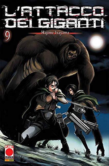 L'attacco dei giganti. Vol. 9 - Hajime Isayama - copertina