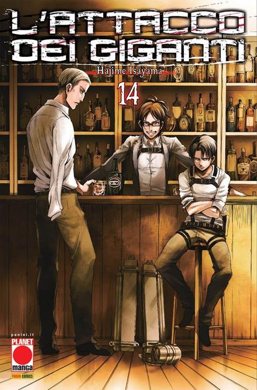 L'attacco dei giganti. Vol. 14 - Hajime Isayama - copertina