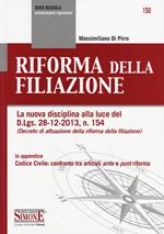 Riforma della filiazione