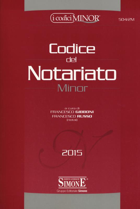 Codice del notariato - copertina