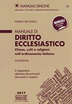 Manuale di diritto ecclesiastico. Chiese, culti e religioni nell'ordinamento italiano