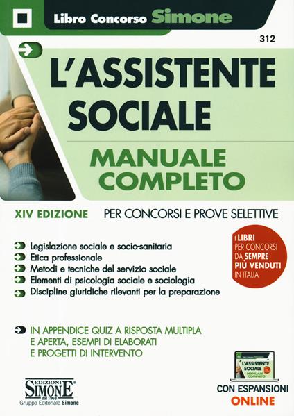 L' assistente sociale. Manuale completo per concorsi e prove selettive. Con espansioni online - copertina