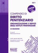 Compendio di diritto penitenziario. Organizzazione e servizi degli istituti penitenziari