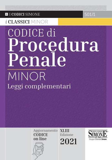 Codice di procedura penale e leggi complementari. Ediz. minor - copertina