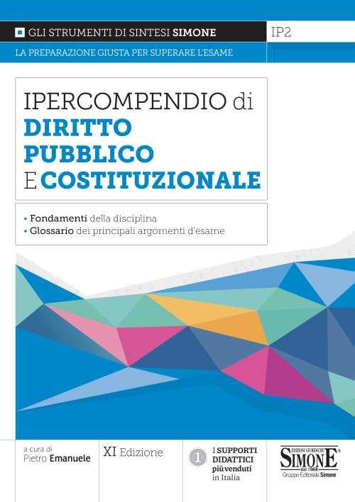 Ipercompendio diritto pubblico e costituzionale - copertina