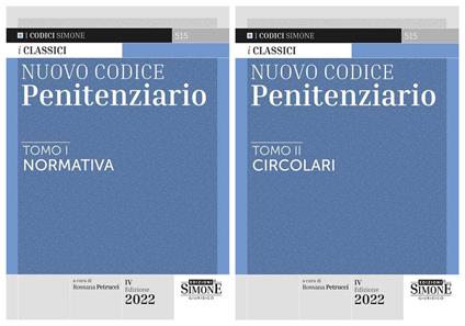 Nuovo codice penitenziario. Vol. 1-2: Normativa-Circolari. - copertina