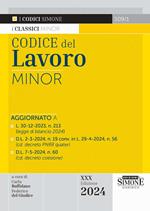 Codice del Lavoro. Ediz. minor