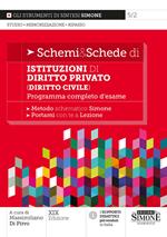 Schemi & schede di istituzioni di diritto privato (diritto civile). Programma completo d'esame