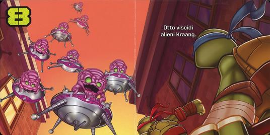 Conta e combatti. Half shell heroes. Teenage mutant ninja turtles. Ediz. illustrata - 4