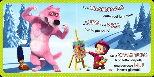 Giocare con la fantasia. Masha e Orso. Impara con Masha. Ediz. illustrata -  Rita Coco - Libro - Fabbri 