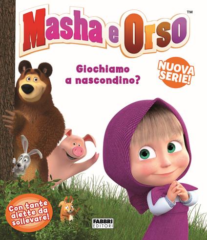 Giochiamo a nascondino. Masha e Orso. Ediz. a colori - copertina