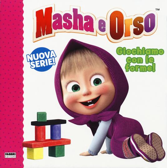 Giochiamo con le forme! Masha e Orso. Ediz. a colori - copertina