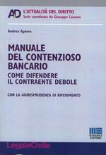 Manuale del contenzioso bancario